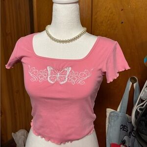 dELiA*s Soft Pink Tee